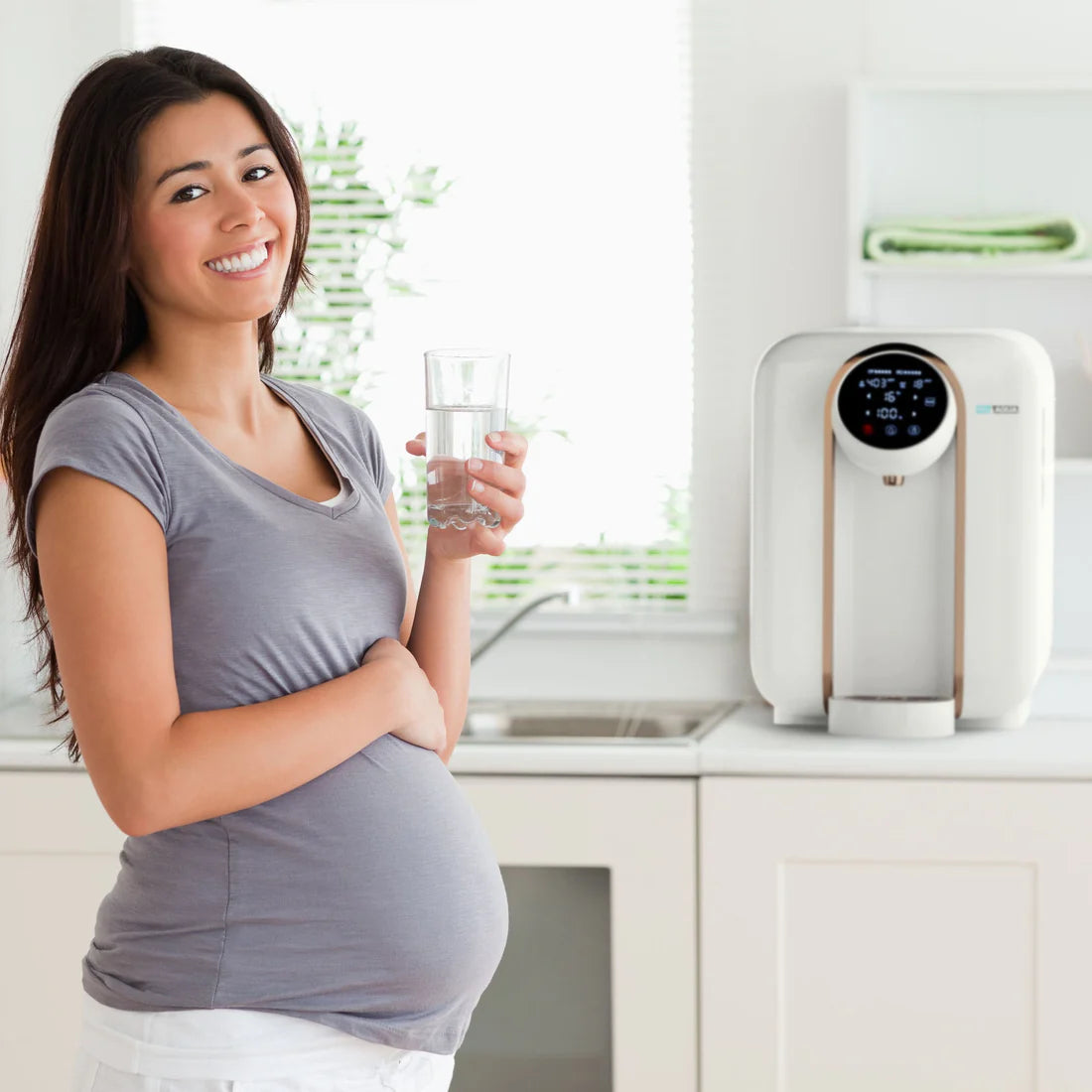 NU Aqua 4-Stage COUNTERTOP Reverse Osmosis System with Hot Water