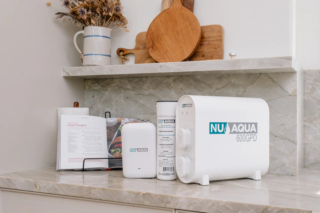Tankless RO system with Purified - Mineral Enhanced ALKALINE Water & Ultra Violet Disinfectant