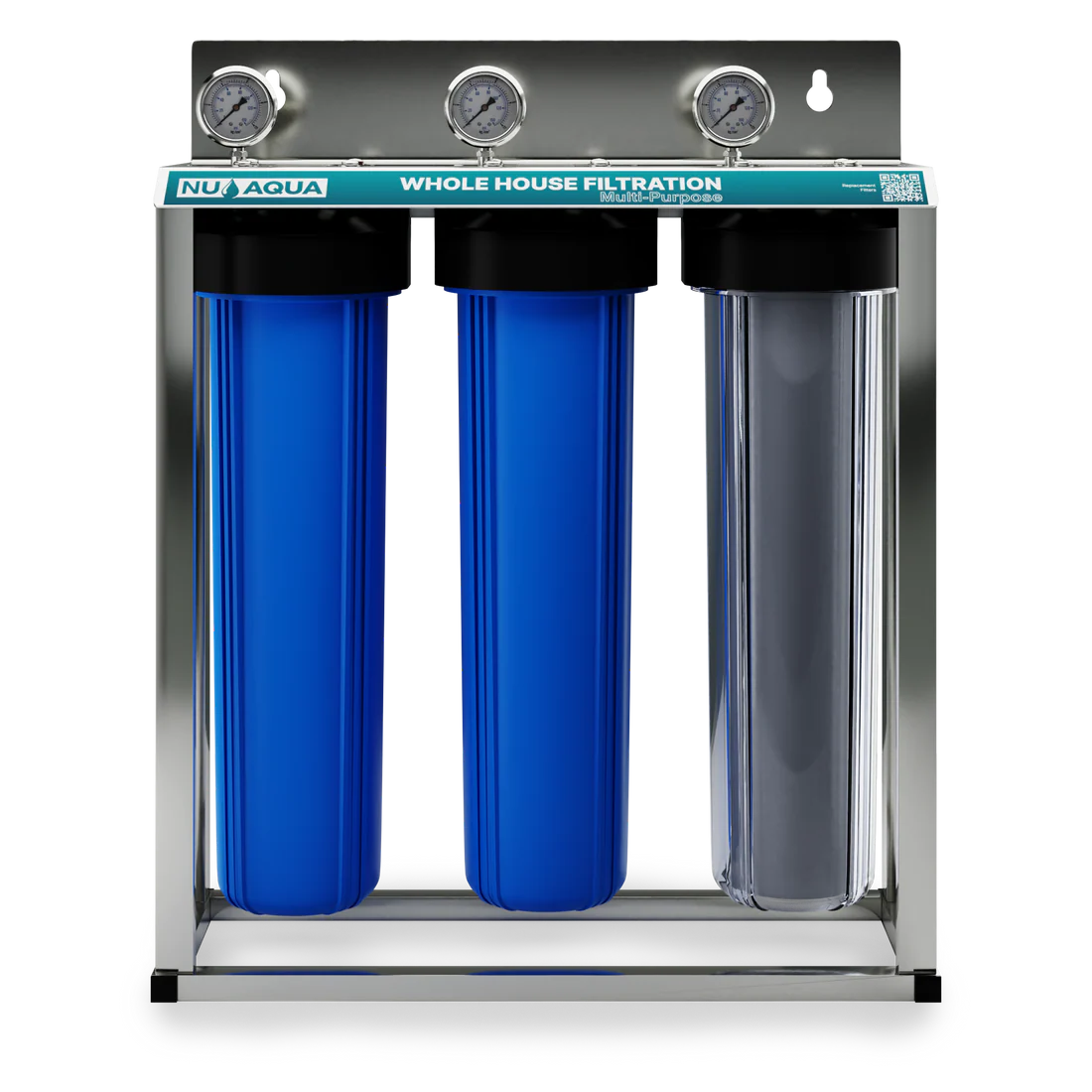 3 Stage Whole House Water Filtration System - For *RENT* $89.95/Month - FREE Install - FREE Service & Replacement Filters