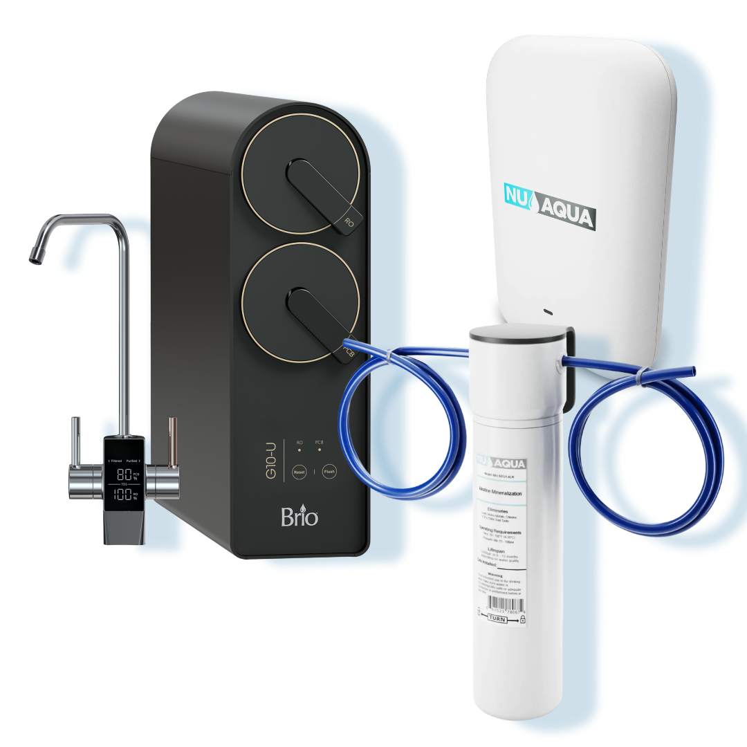 Tankless RO system with RO and Mineral Enhanced ALKALINE Water & Ultra Violet Disinfectant