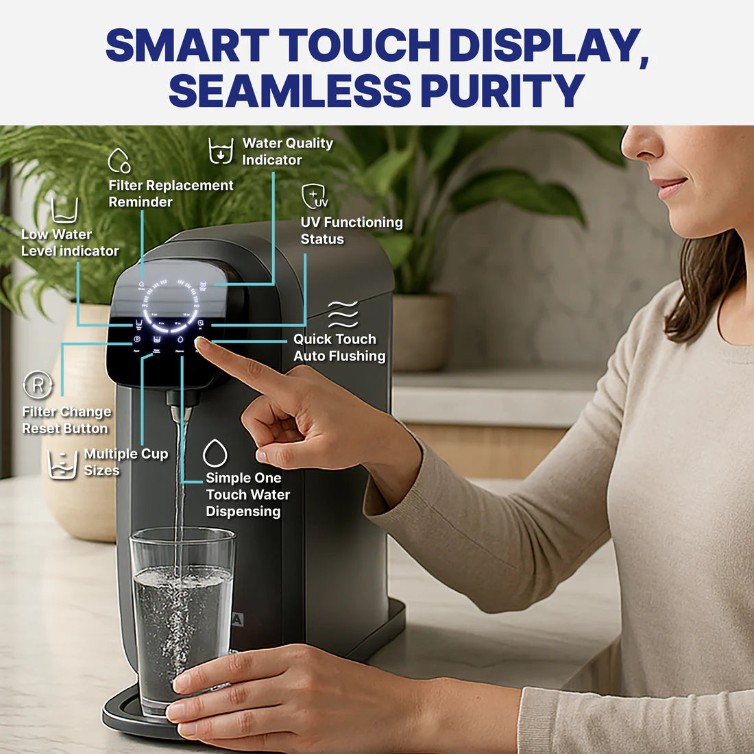 NU Aqua 8-Stage COUNTERTOP Reverse Osmosis System *FOR PURCHASE* - FREE DELIVERY AND SETUP IN EL PASO COUNTY, COLORADO