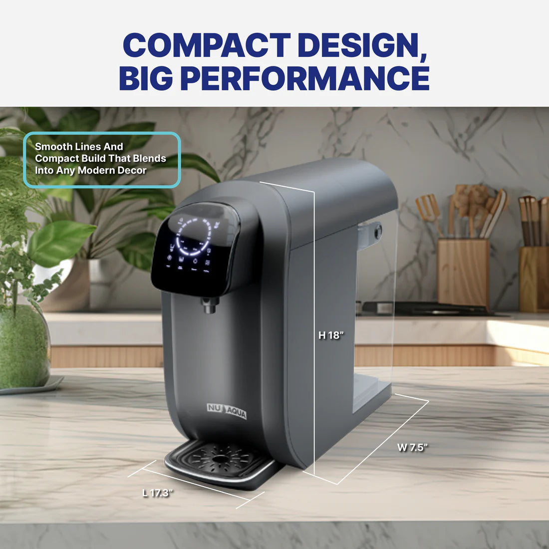 NU Aqua 8-Stage COUNTERTOP Reverse Osmosis System