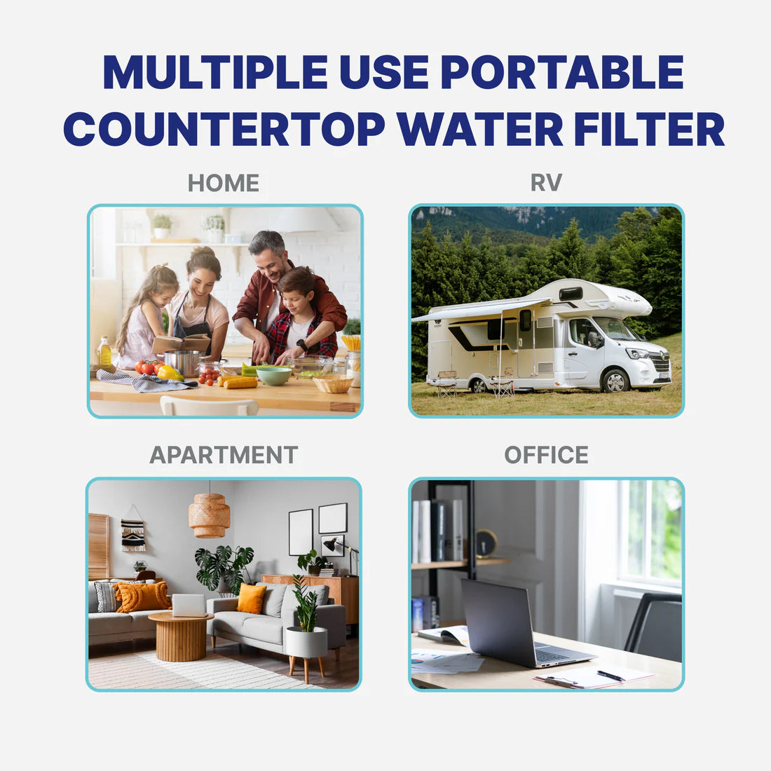 NU Aqua 8-Stage COUNTERTOP Reverse Osmosis System