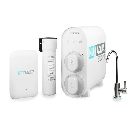 Tankless RO system with Purified - Mineral Enhanced ALKALINE Water & Ultra Violet Disinfectant