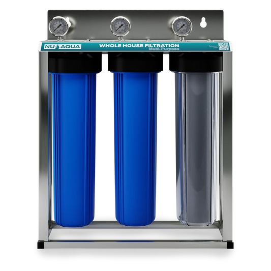 3 Stage Whole House Water Filtration System - For *RENT* $89.95/Month  -  FREE Install - FREE Service & Replacement Filters