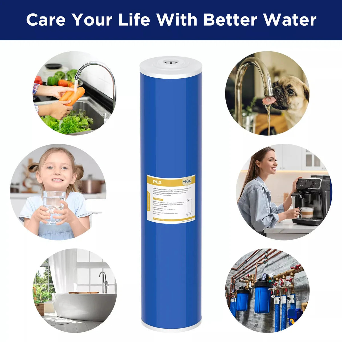 Replacement softener